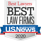 Best Law Firms awarded by U.S. News Best Lawyers in 2020